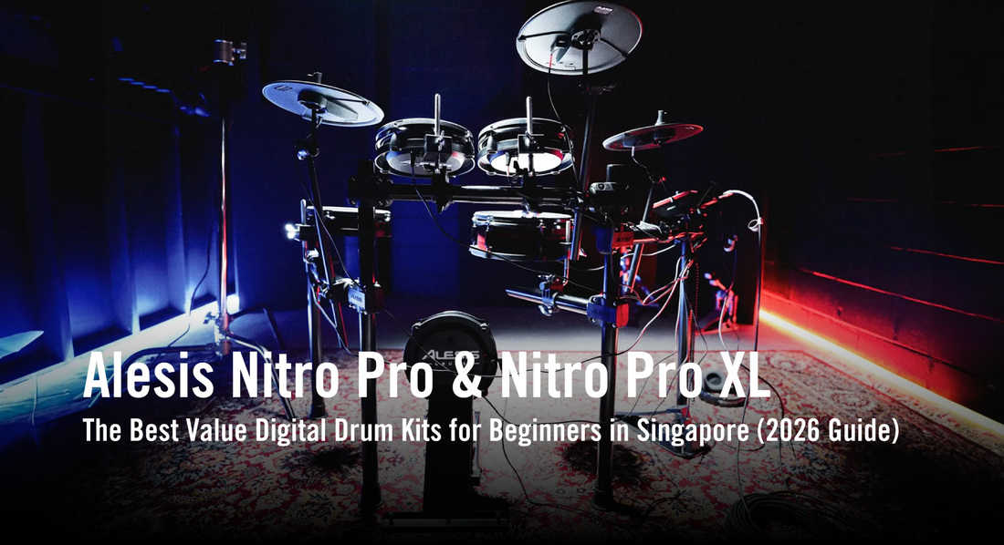 Alesis Nitro Pro &amp; Nitro Pro XL – The Best Value Digital Drum Kits for Beginners in Singapore (2026 Guide)